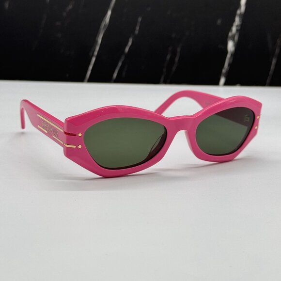 NEW DIOR DIORSIGNATURE B1U 73C PINK WOMEN SUNGLASSES DIOR - Picture 6 of 15